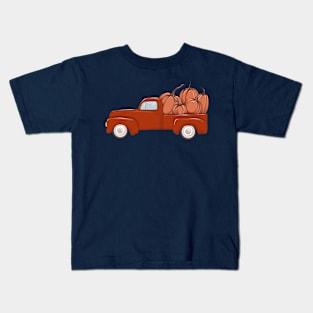 Car pumpkin Kids T-Shirt